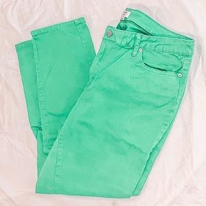 Crown and Ivy Green Jeans